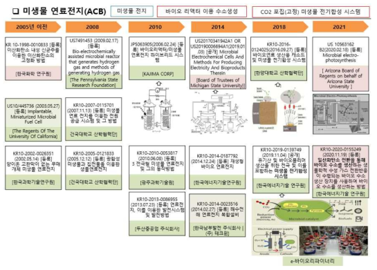 ACB 세부기술의 IP History 분석