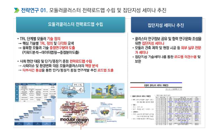 전략연구1 : 전략로드맵 수립과 집단지성 세미나