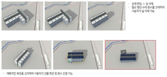 AI 기반 자동화 설계 결과물 편집과정