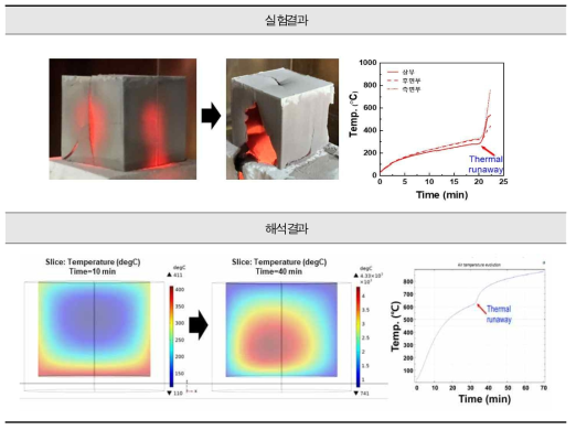 KLS-1 마이크로파 가열 시 실험적, 수치해석적 승온거동 분석