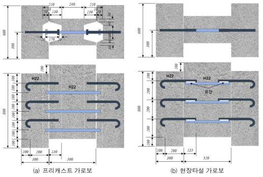 실험체 형상 및 제원