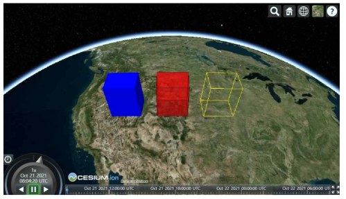 CESIUM의 도형, 색을 이용한 가시화