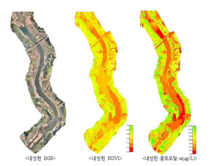 UAV/USV를 이용한 공간시각화 결과(2019년 5월)