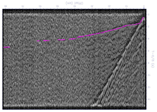 Record section of OBS K04