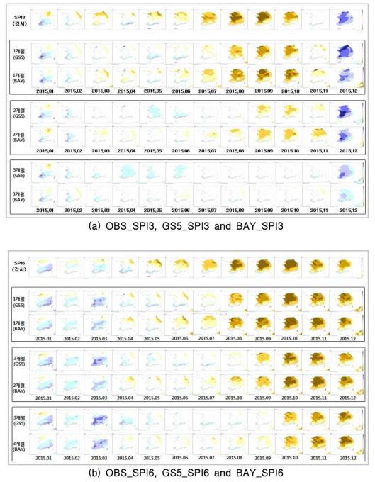 Drought monitoring and outlook information (2015.01∼12)