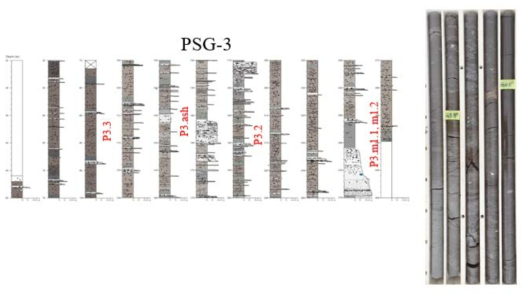 PSG 3호공에서 확인되는 혼합류 퇴적층