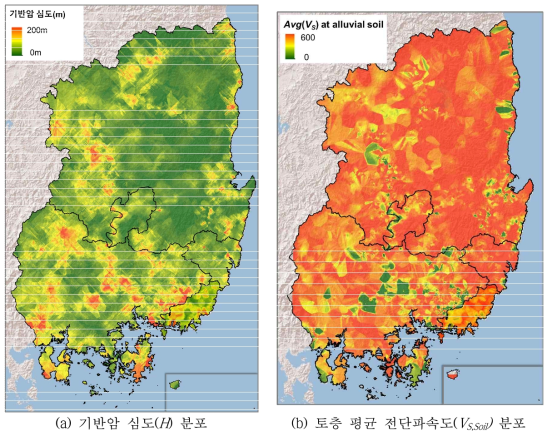 동남권 지역 공간지반정보 DB 기반의 지진응답특성 매개변수 공간분포