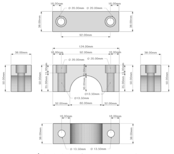 Aluminum supporter – Cap