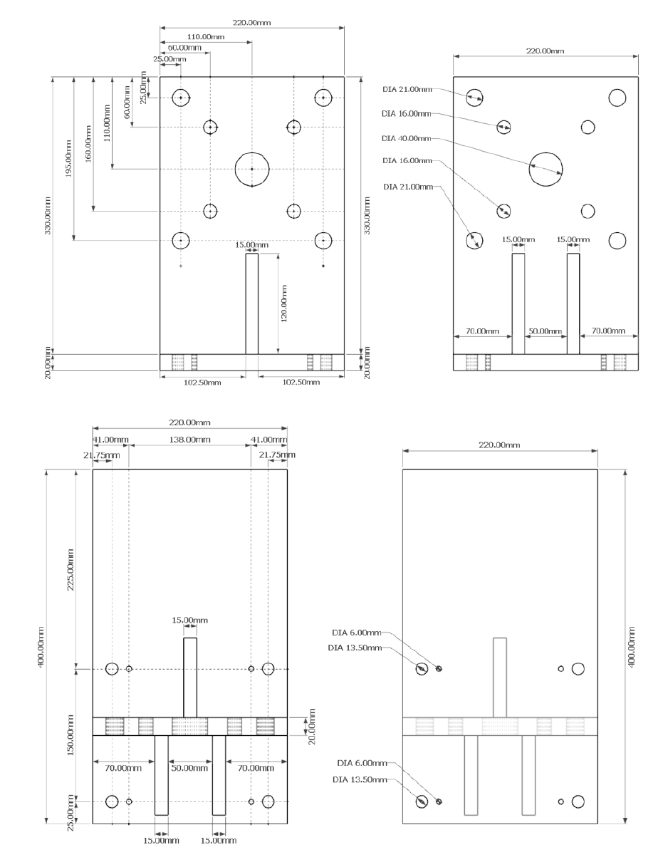 Axial frame – Rear frame