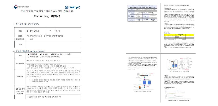 한국전자통신연구원 시작품 제작 지원 컨설팅 의뢰서 및 최종 보고서
