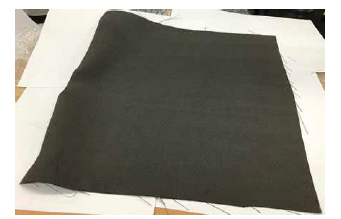 시중 판매되는 carbon cloth 디지털 이미지