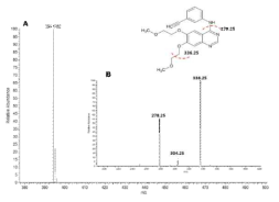 Ionization of Erl with α-CHCA