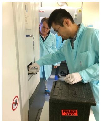 Biobank processing of cancer patient samples at the biomedical center