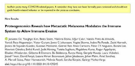 https://www.biorxiv.org/content/10.1101/2021.04.10.439245v1