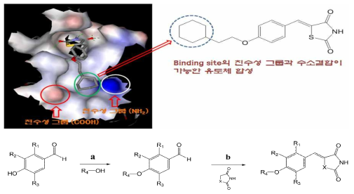 Reagents and conditions: (a) PPh3, DEAD, THF, 25℃, 18h; (b) Piperidine, AcOH, reflux, 12h