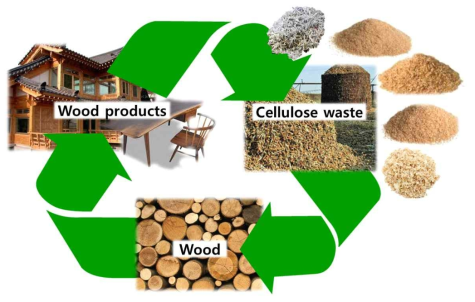 폐목재에 옻 기반 접착제를 적용한 친환경적 신소재로서의 활용