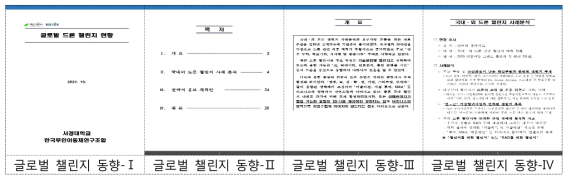 글로벌 챌린지 동향 조사