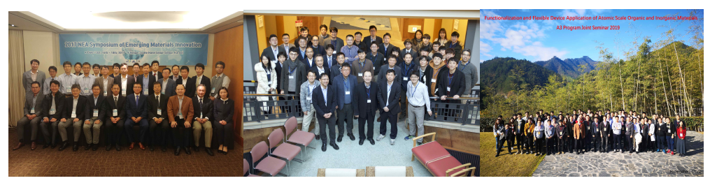 제 1,2,3회 Joint Symposium of Emerging Materials Innovation 단체사진