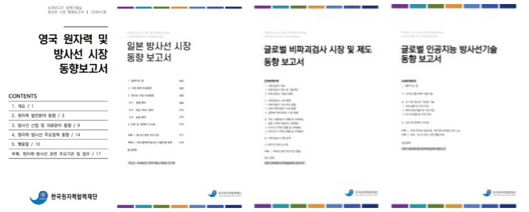 해외 방사선시장 동향보고서(2019-2021)