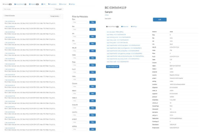 MetaSUB 데이터 공유사이트 Pangea에서 샘플 및 1차 초기분석 결과 확인 과정