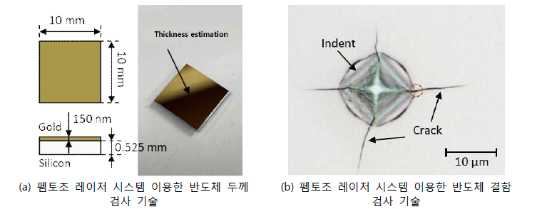 펨토초 레이저 시스템 검사 기술