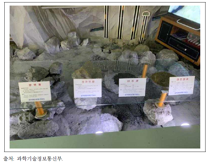 북한의 주요 비철금속 광물