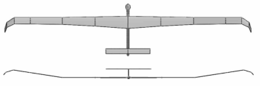 HALE 태양광 항공기 형상