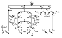 제안 된 저잡음 연산증폭기 회로 schematic