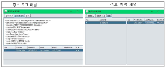 통합경보플랫폼 모듈