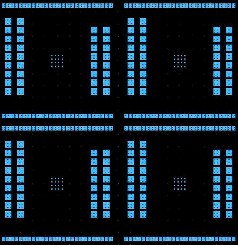 신소자 공정용 mask layout