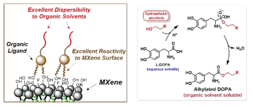 맥신(MXene) 개질을 위한 유기 리간드의 설계 및 합성 (증빙6, 7, 8, 9)