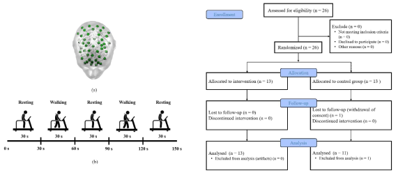 파킨슨 환자 보행 중 뇌활성 측정을 위한 프로토콜 및 프로세스