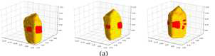 Samples of the object grasping areas generated by U-Net 3D-CNN-based OGAG