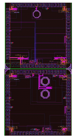 3차 제작 CMOS IC 레이아웃