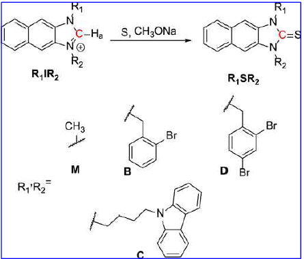 imidazoline-2-thiones (R1SR2) 구조체