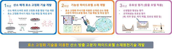 연구개발 개요 및 최종목표 모식도