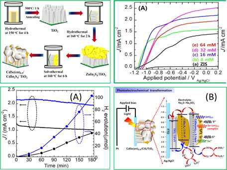 CdSe(en)0.5/CIS/TiO2 광전극의 합성 메카니즘과 이들의 광전기화학적 특성 평가