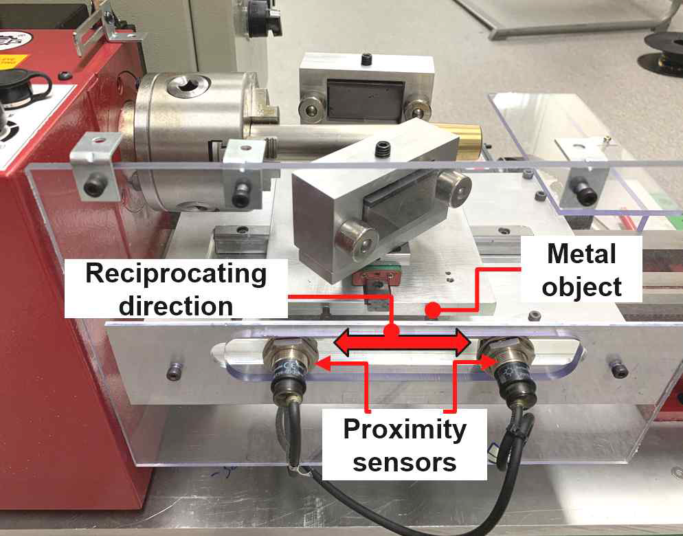 Magnetic pole moving using proximity sensors