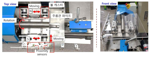 4-Axis ultra-precision finishing system for wrinkle pipe