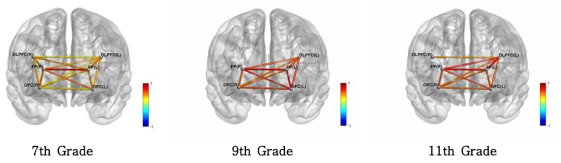 Brain network development model in the process of ‘Assimilation’ in adolescents