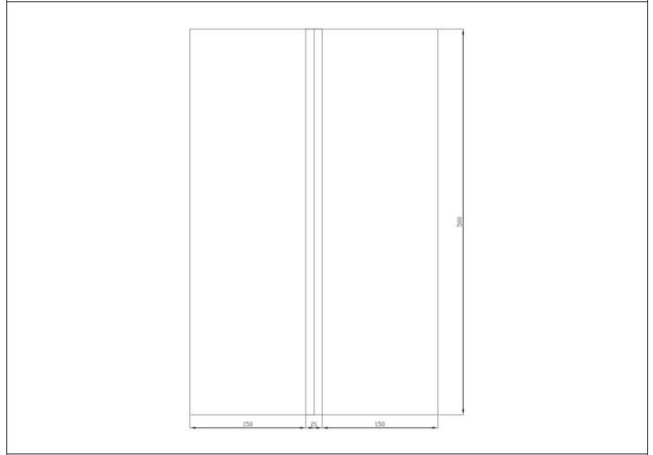 Misalignment와 Wige gap 용접부의 UT 검증 블록 (Plan view)