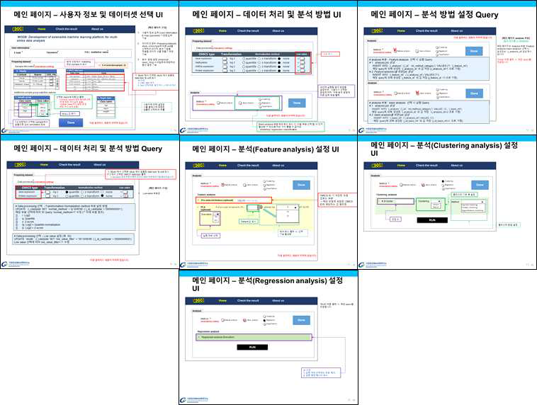 플랫폼 메인 페이지 UI (User Interface) 설계