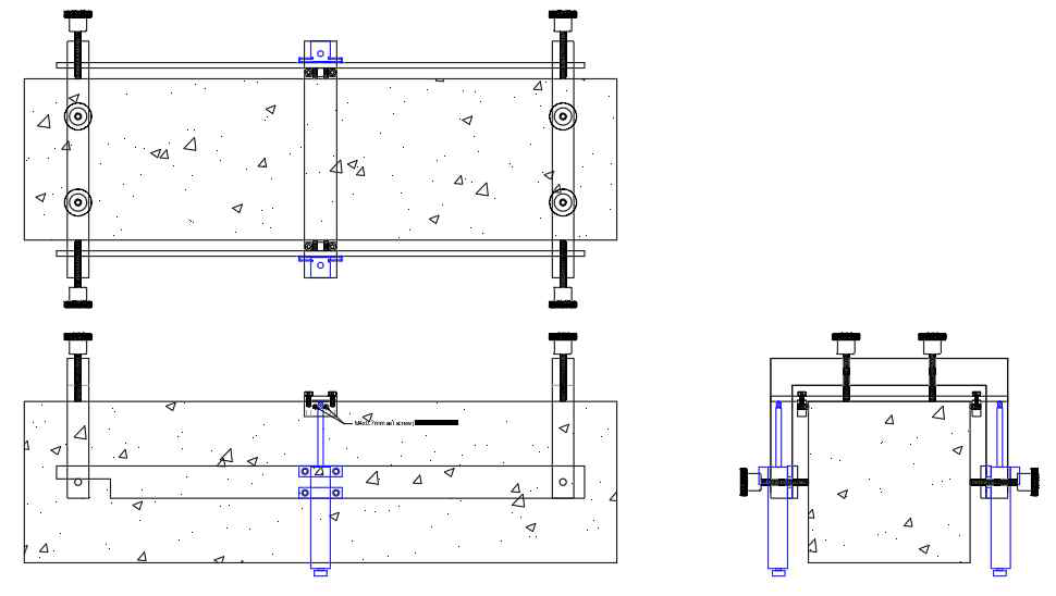 ASTM C 1609 frame