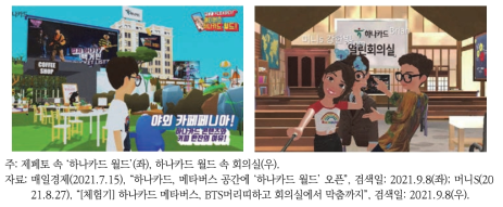 제페토 속 하나카드 월드