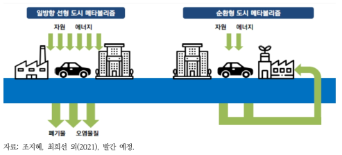 선형, 순환형 메타볼리즘 구조