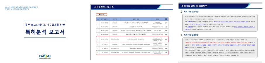 특허분석 보고서