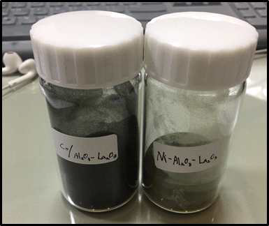 서울대 송인규 교수님 연구실 개발 촉매 (좌) Cobalt 기반 촉매, (우) Nickel 기반 촉매