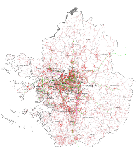 Integrated Ground-Underground Spatial Network of Seoul Metropolitan & GTX-A line