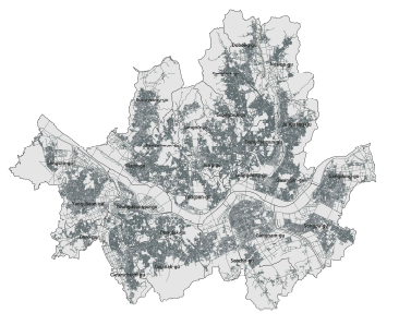 Axial map (Seoul city)