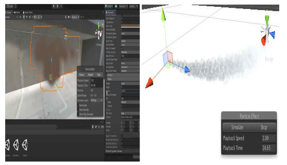 Effect Particle System 예시